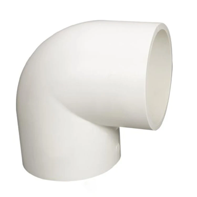 Tubo a gomito a 90 gradi in PVC