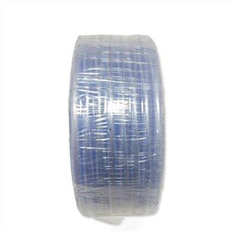 Tubo in vinile intrecciato trasparente