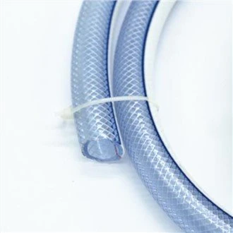 Tubo flessibile rinforzato trasparente in PVC