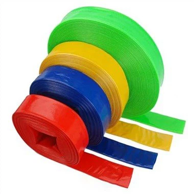 Tubo flessibile piatto in PVC giallo