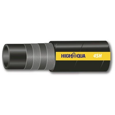 Tubo idraulico SAE R12, R13,4SP,4SH a spirale in filo di acciaio a 4 strati
